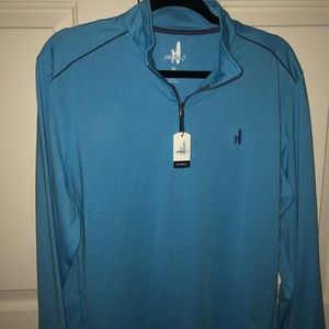 Brand new, never worn Johnnie-O blue zip-up.
